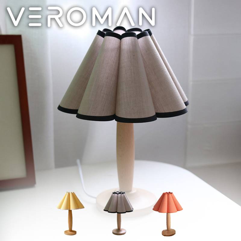 VeroMan テーブルランプ 卓上ランプ ベッドサイドランプ スタンド