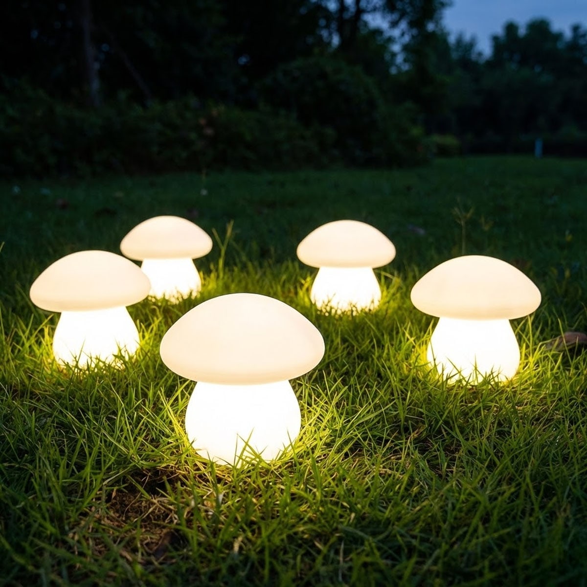 [22×23cm]VeroManLEDライトライト卓上ライトキノコ型マッシュルームオブジェキュートシンプルカラフル韓国インテリア