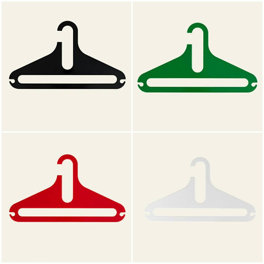 VeroMan ハンガー 衣紋掛け 2way ツーウェイ  洋服収納 モダン レトロ シンプル 韓国インテリア 5点セット 全4色