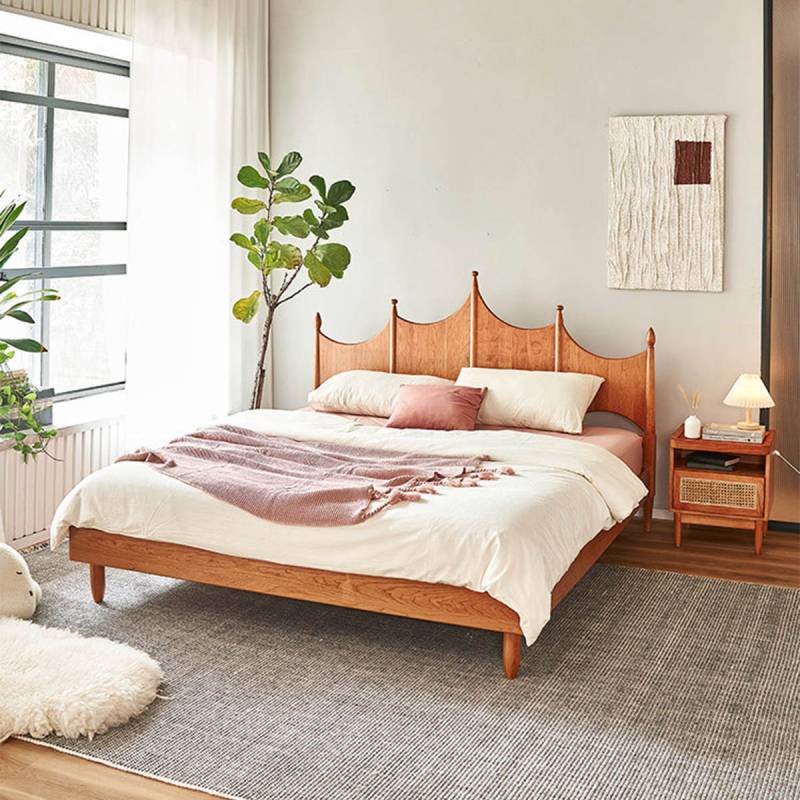 ベッドフレーム Primadonna SHOP 180cm] VeroMan 木製 ベッドフレーム ナチュラル 無垢材 ベッド台