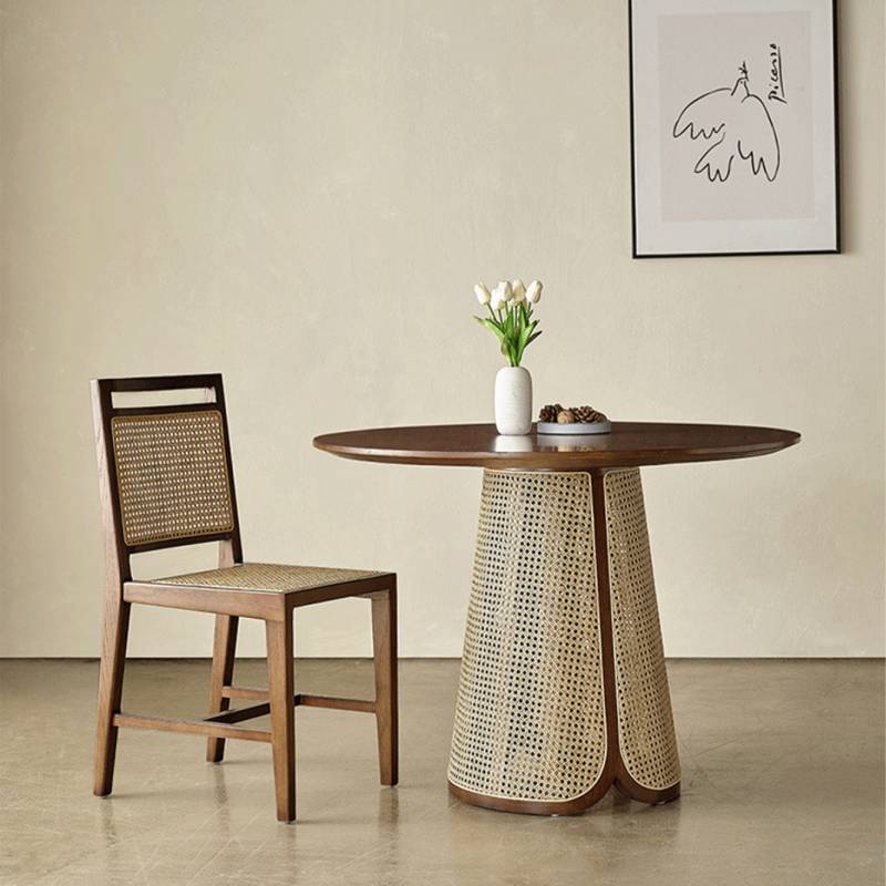 ラタン製高背もたれダイニングチェア 楽天市場】【レビュー特典】ラタンチェア ダイニングチェア ラタン椅子