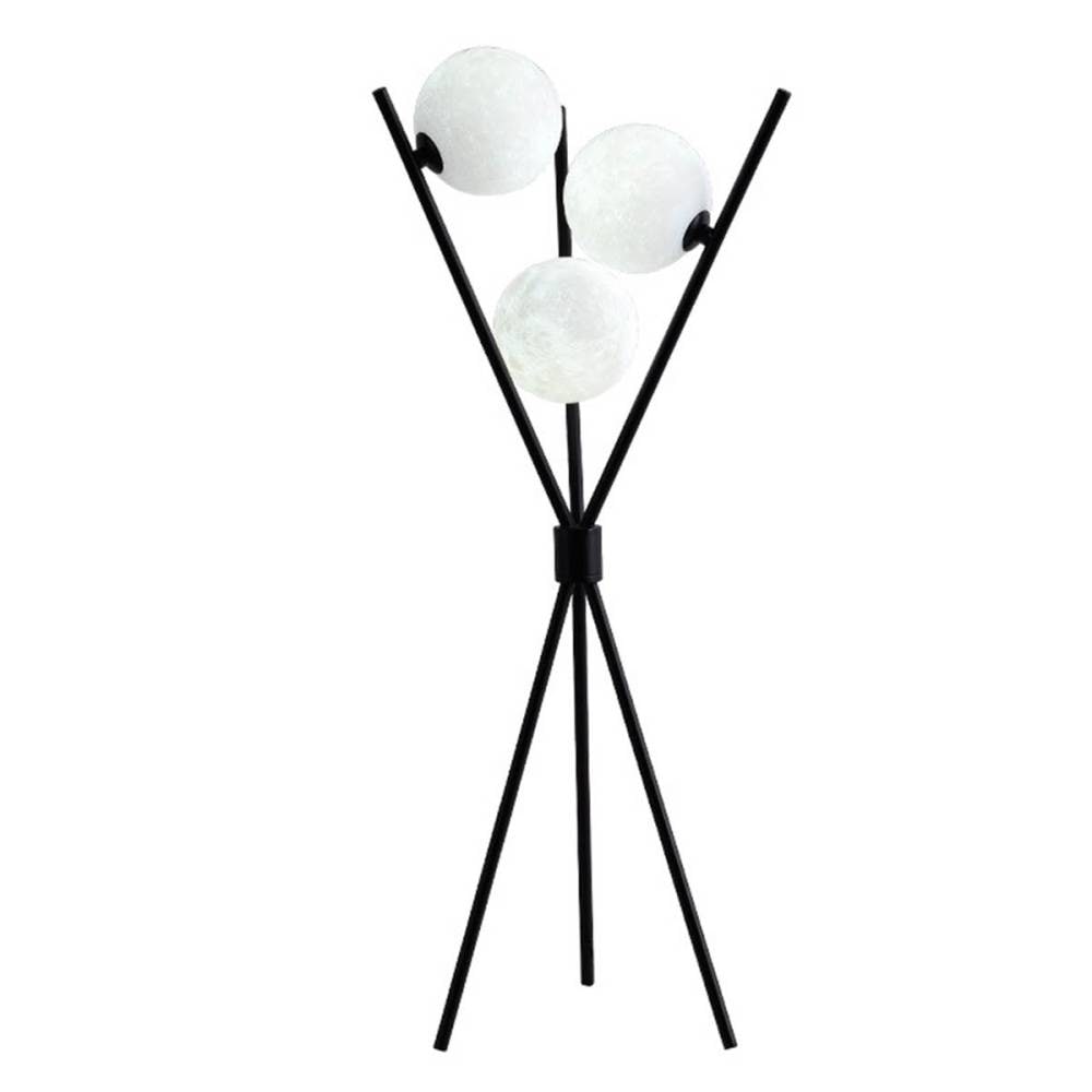 [高さ65cm] VeroMan ライト フロアライト デスクライト フロアスタンド ナイトスタンド ふんわり照らす ベッドサイドを癒すムード 間接照明 月 ムーン ルナ モダン レトロ シンプル キュート 韓国インテリア