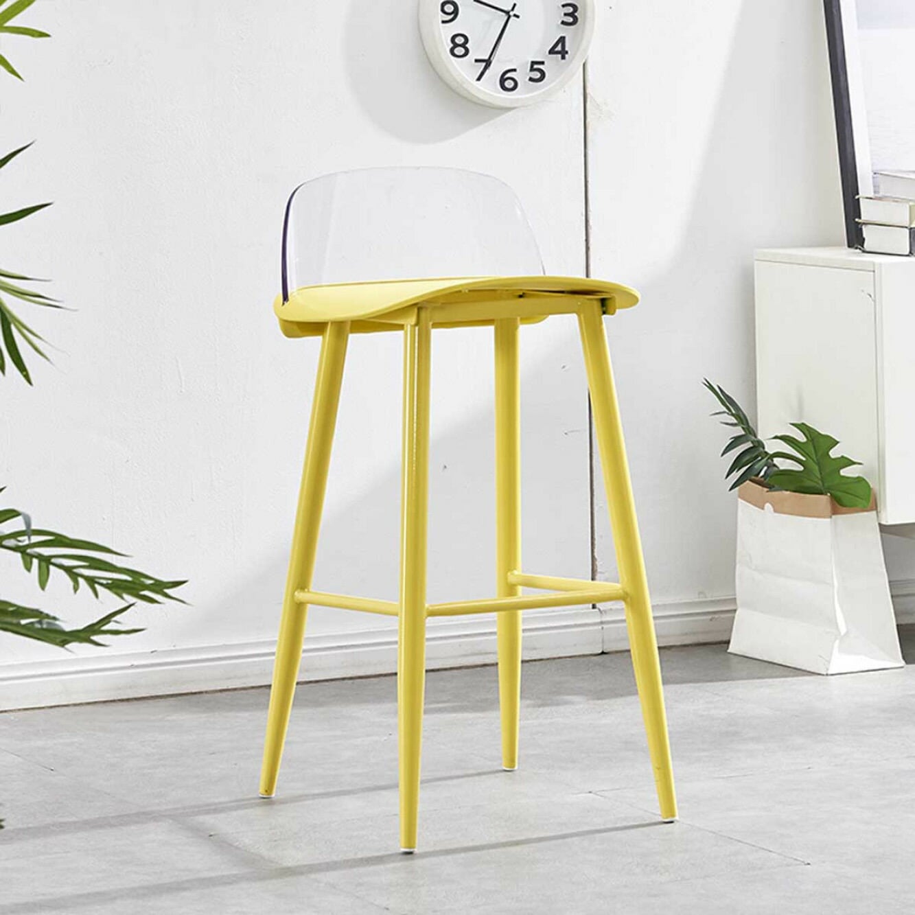 カウンターチェア　黄色 71yiEqsDjIL._AC_UF894,