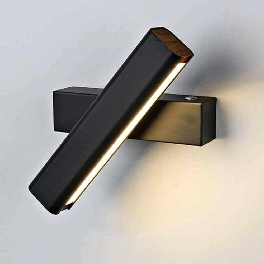 VeroMan コンパクト 壁掛けライト 壁掛け 照明 ベッドサイド クローゼット 間接照明 シンプル モダン レトロ 韓国インテリア [幅25cm 高さ4cm] ※要配線工事