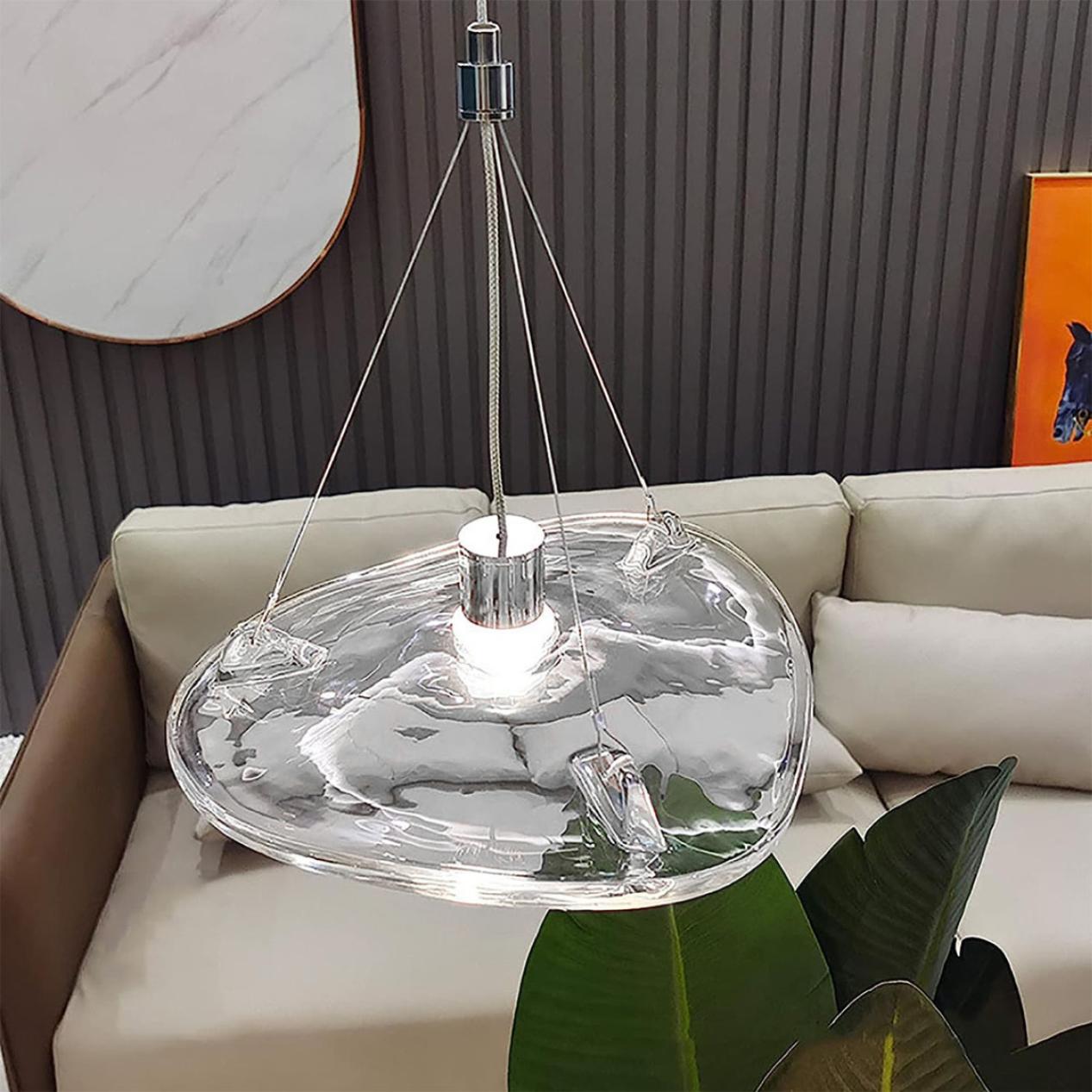 アンティーク フリルクリアガラス シェード シーリングライト アンティーク フリルクリアガラス シェード シーリングライト