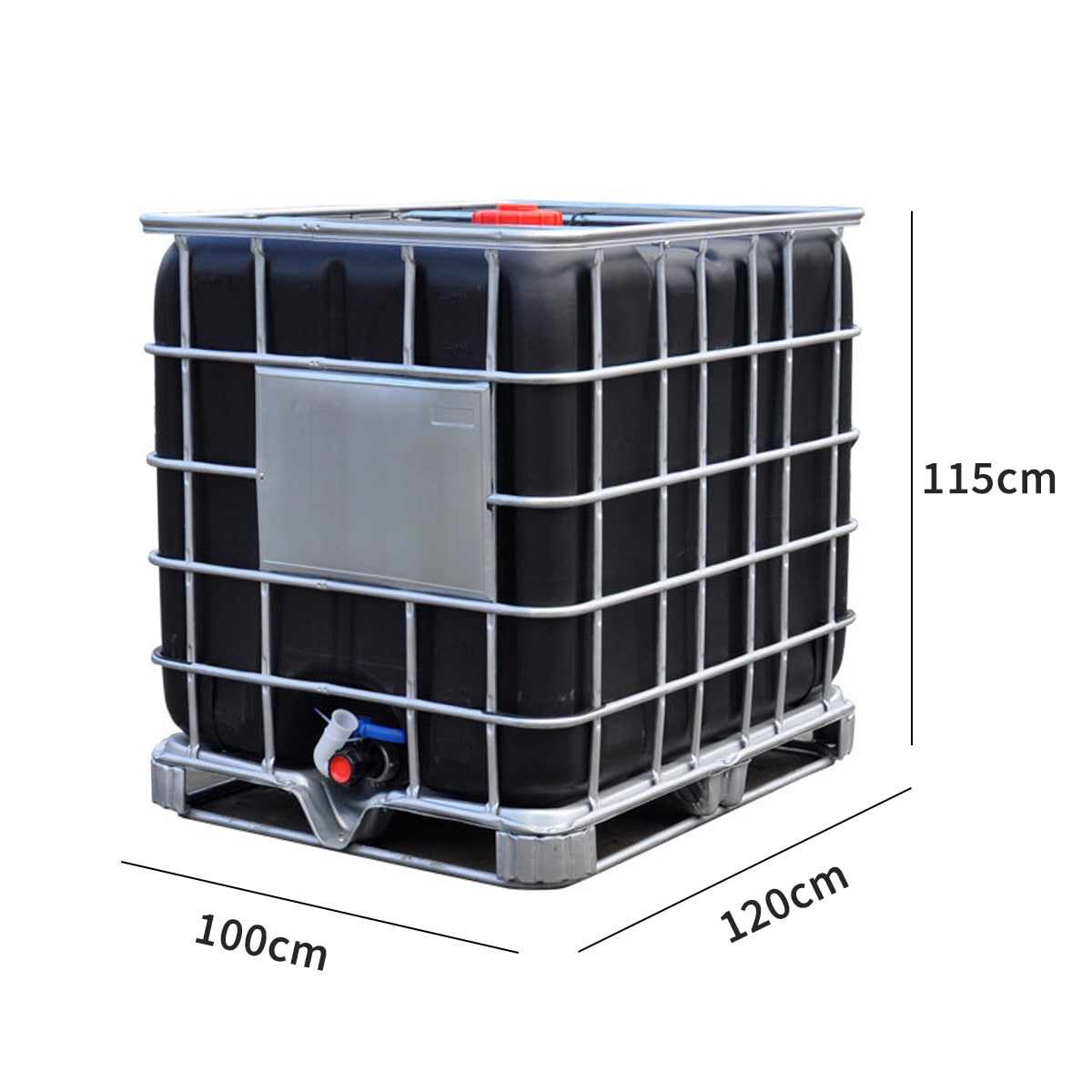VeroMan 貯水タンク 1000L 輸送容器 貯水 タンク 大容量 コンテナ 