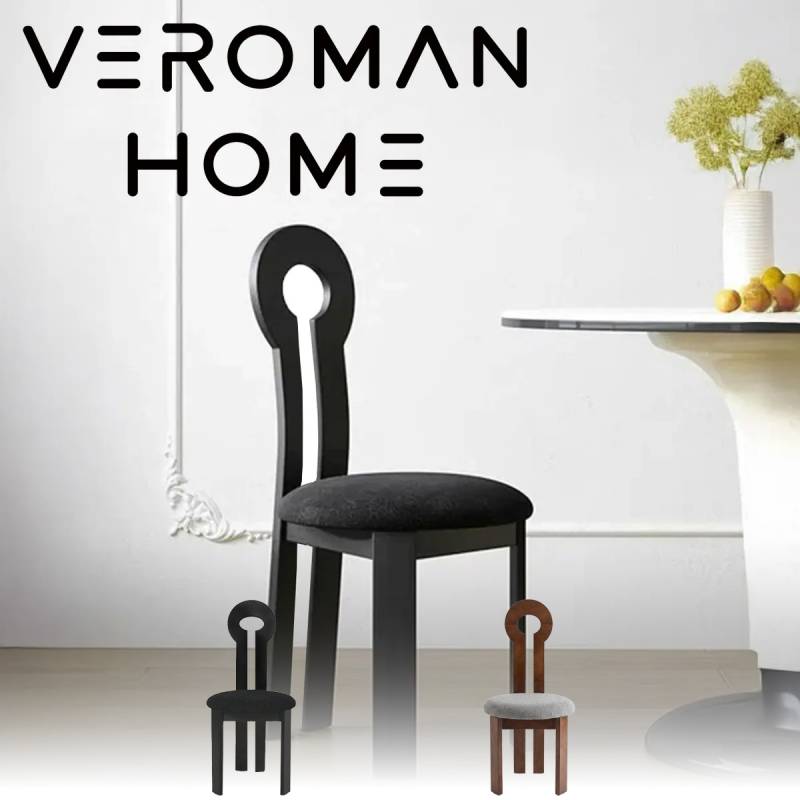 VeroMan ダイニングチェア チェア リビング対応 モダン×レトロ ユニークデザイン アンティーク調 エレガント シンプル 上質 モダン 韓国インテリア