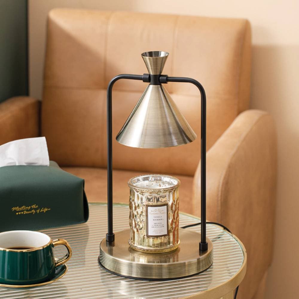 VeroMan  キャンドルウォーマー アロマオイル ランプ  卓上ライト アロマキャンドル セラピー オシャレ レトロ アンティーク 韓国インテリア