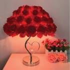 VeroMan テーブルランプ バラ 花 ライト ランプ 卓上ライト ナイト