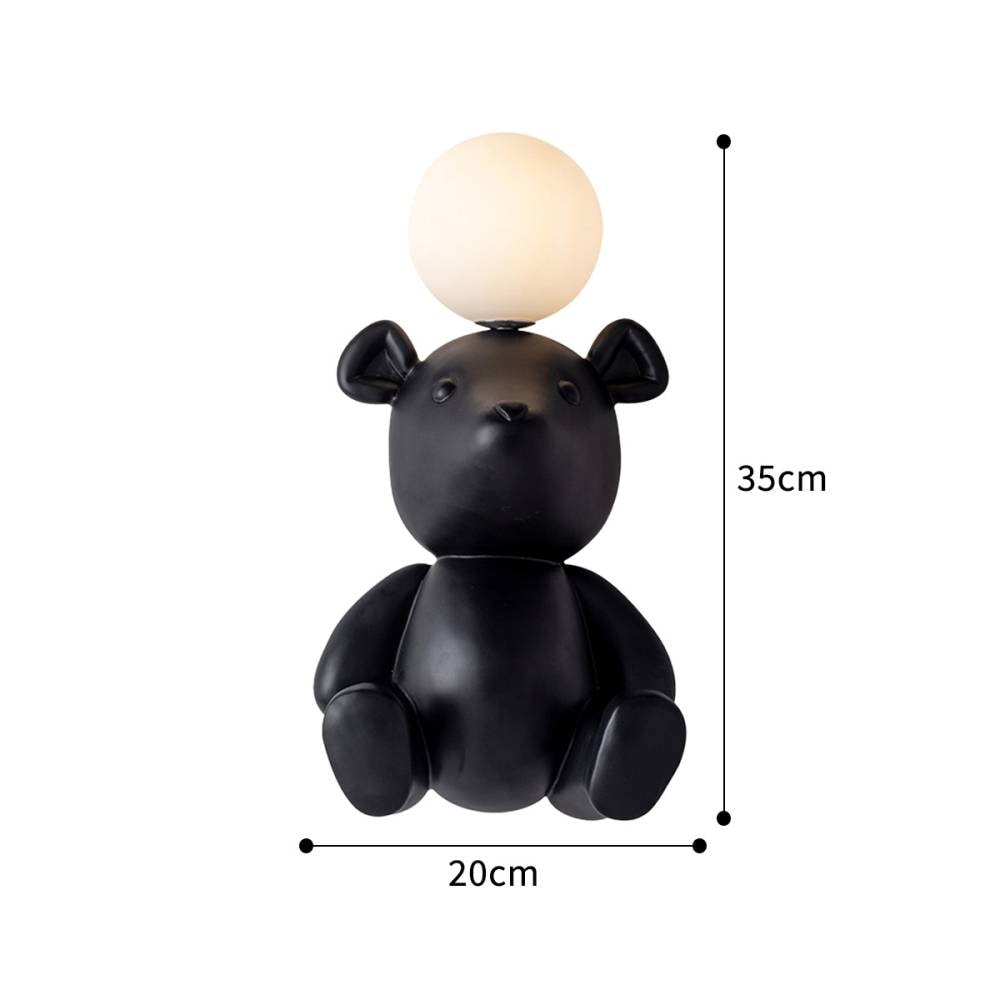 VeroMan ウォールランプ キッズ アニマル 円球 壁掛けライト 夜の光 サル くま 動物 子供部屋 キッズルーム アートデコ キュート 韓国インテリア ※要配線工事