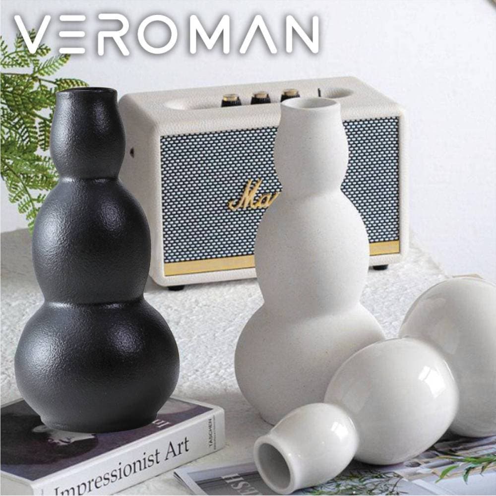 [小] VeroMan 花瓶 一輪挿し 花 陶器 出窓 マット 北欧 可愛い シンプル オシャレ アンティーク 新生活 プレゼント 韓国インテリア 幅8cm 高さ18cm