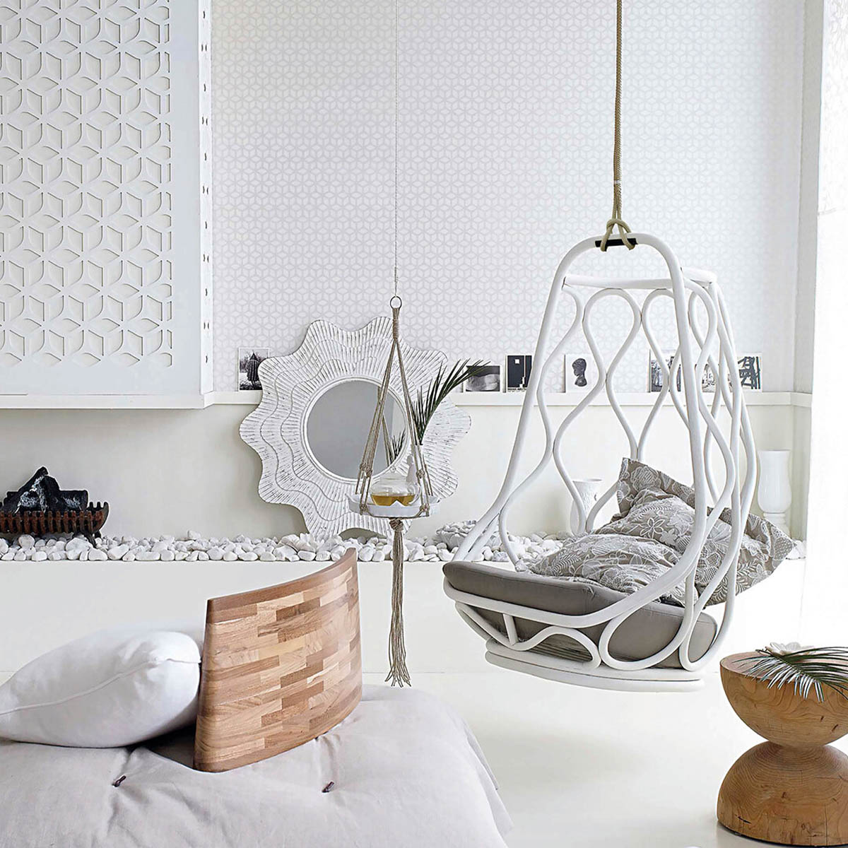 VeroMan ハンギングチェア ハンモックチェア ブランコチェア テラス