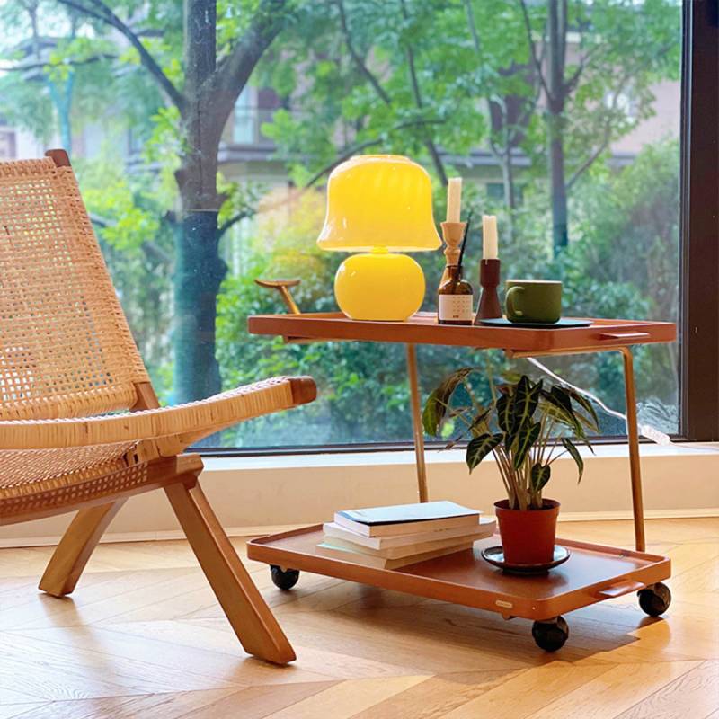 VeroMan サイドテーブル キャスター付き 2段 収納ラック 収納