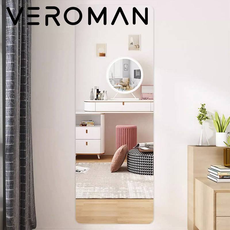 VeroMan 鏡 全身鏡 姿見鏡 割れない 貼る アクリル ミラー ケガ防止