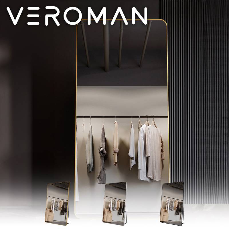 VeroMan ミラー 鏡 全身鏡 姿見 スタンドミラー ジャンボミラー 大型