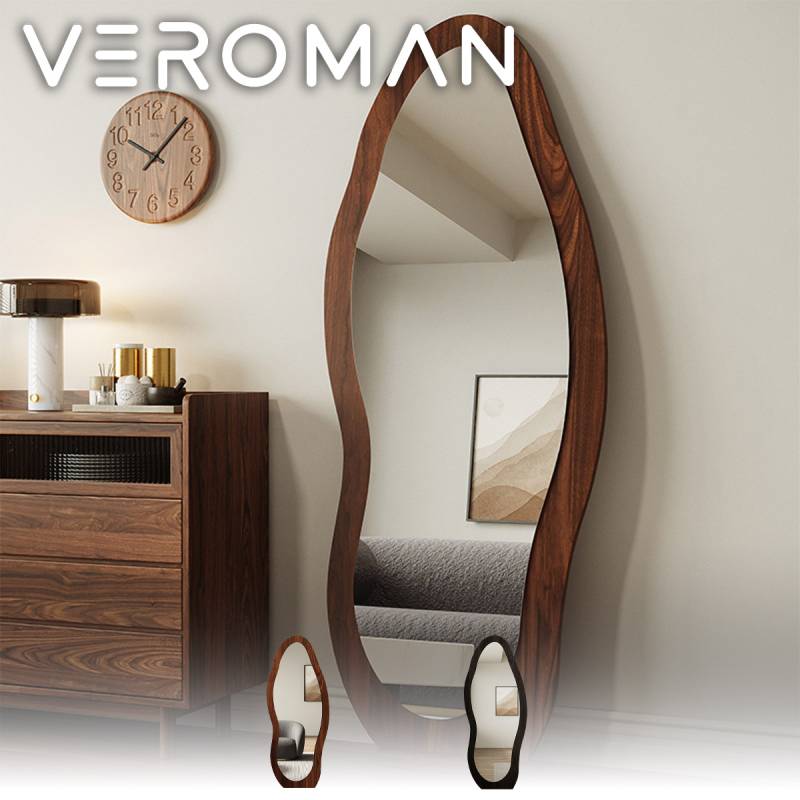 VeroMan ミラー 鏡 全身鏡 姿見 スタンドミラー ジャンボミラー 壁掛け