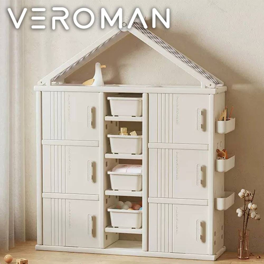 ミニクローゼット キッズチェスト木製韓国インテリア組み立て前