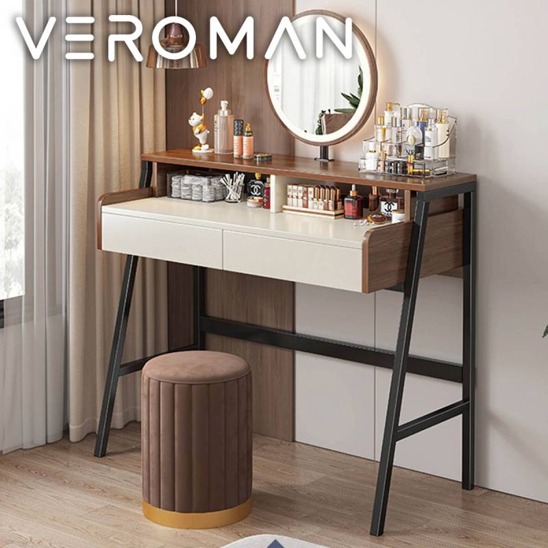 VeroMan 化粧台 テーブル ドレッサー ドレッサーテーブル デスク
