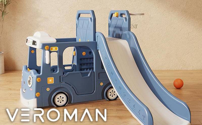 VeroMan キッズ室内遊具 ジャングルジム 滑り台 ブランコ プレイ