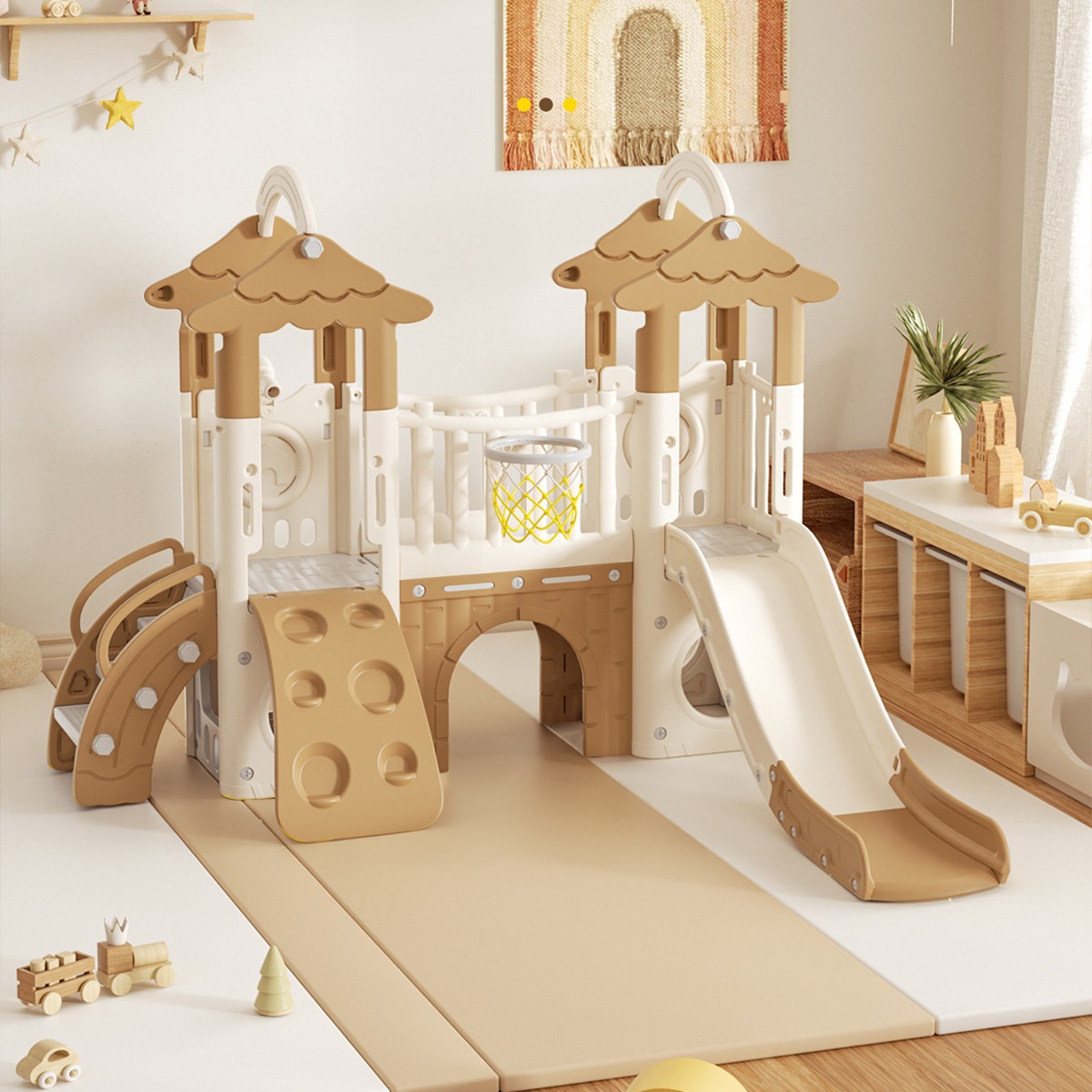 指先から全身まで知育アスレチック ジャングルジム 滑り台　キッズパーク 指先から全身まで知育アスレチック ジャングルジム 滑り台 キッズ