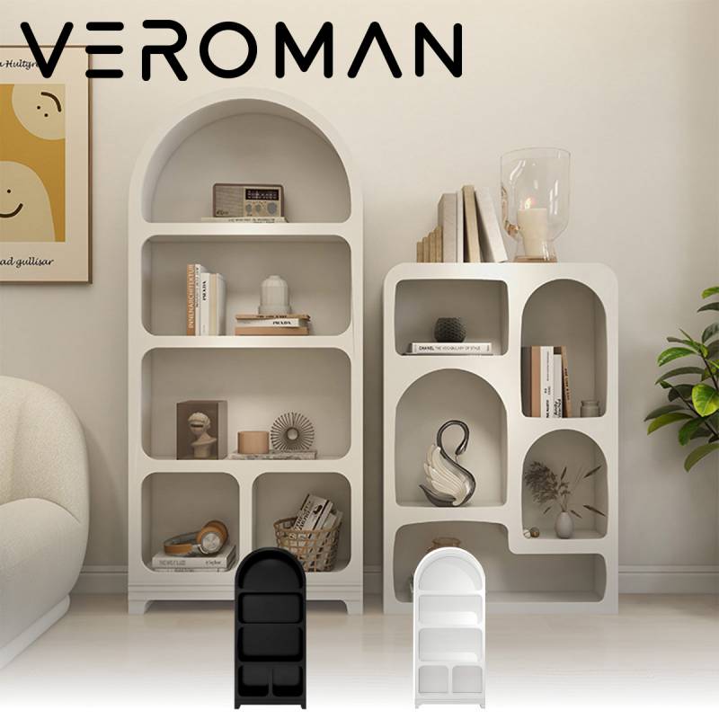 高さ155cm] VeroMan 大きな マントルピース シェルフ ホワイト 白