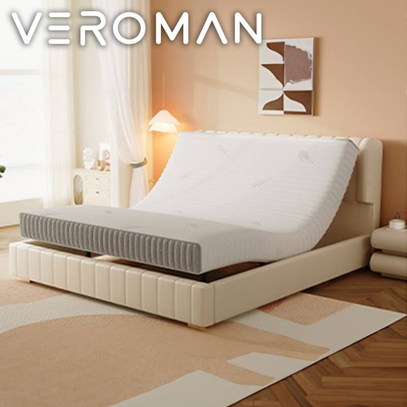 ワイドダブル] VeroMan ベッド ワイドダブルベッド マットレス付き