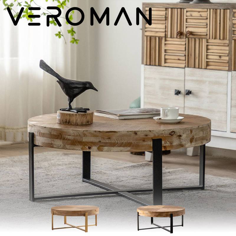 VeroMan ローテーブル サイドテーブル 木製 センターテーブル ローデスク 机 モダン 一人暮らし リビング 木目 ナチュラル 韓国インテリア