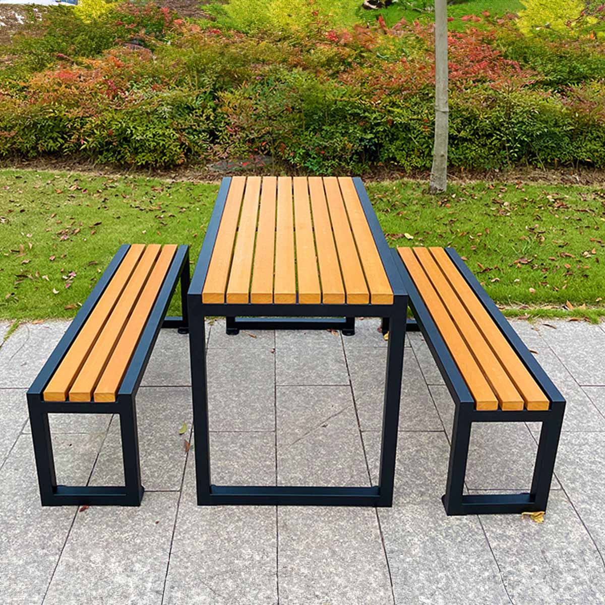 VeroMan テーブルセット プラスチックウッド アウトドア用品