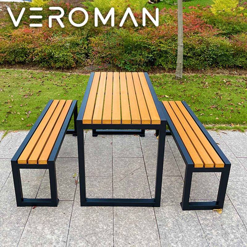 VeroMan テーブルセット プラスチックウッド アウトドア用品