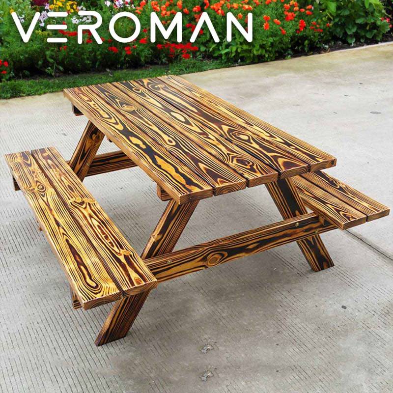 VeroMan テーブルチェアセット アウトドアテーブル チェア ベンチ