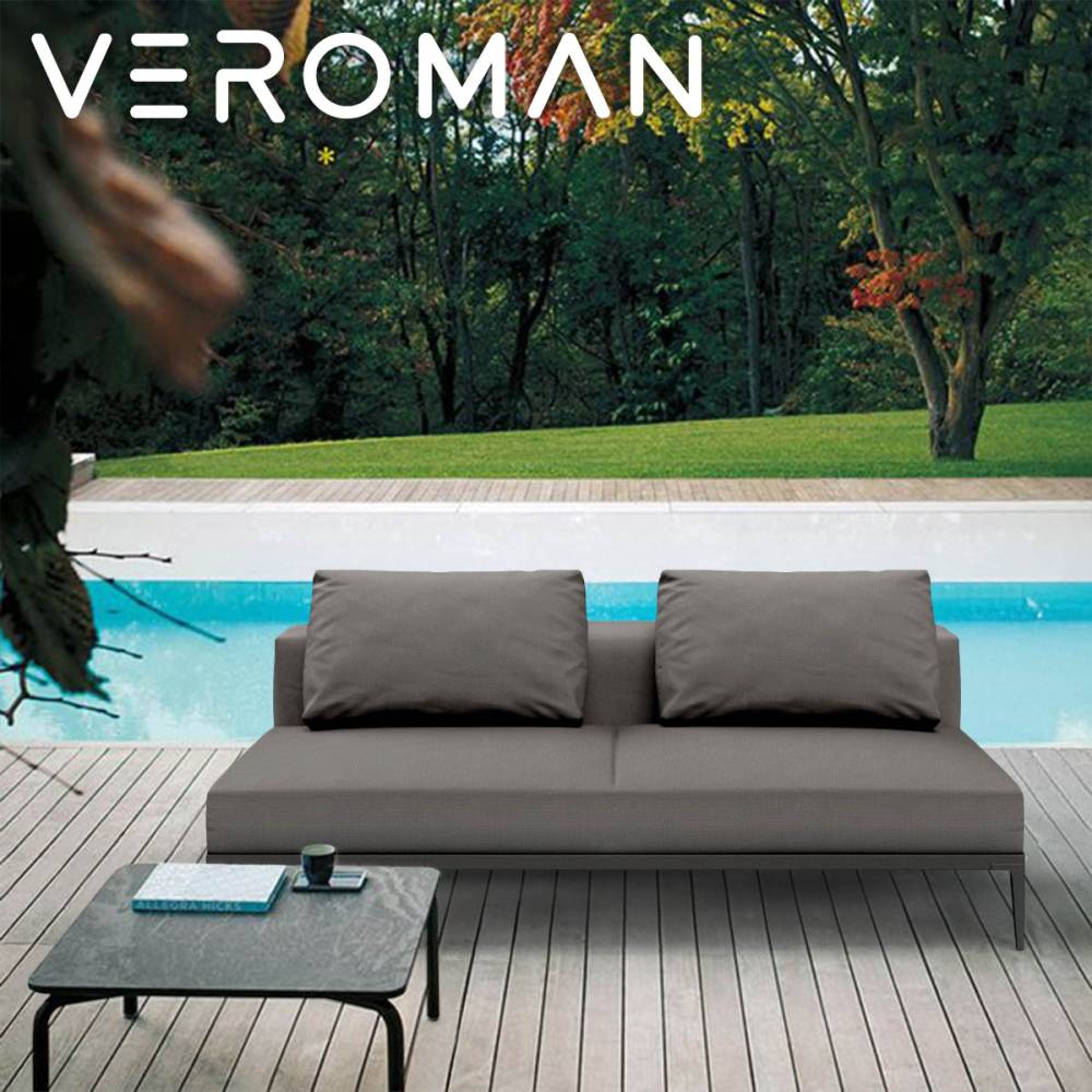 VeroMan ソファ チェア カウチ 組み合わせ自由 二人掛け センター アウトドア家具 アウトドア インドア 屋外 室内 プールサイド 庭 韓国インテリア
