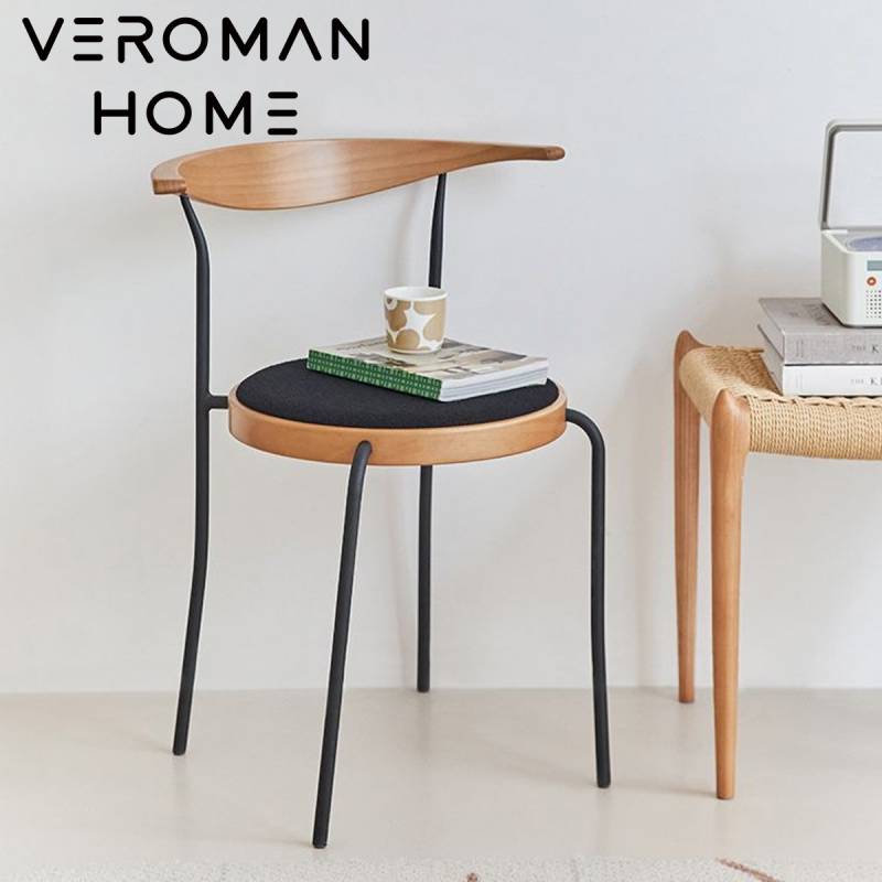 ♡愛らしいミニョネット&レアなセダンチェアのセット・アンティーク♡ VeroMan ダイニングチェア 中古デザイン シンプルで軽奢な鉄製フレーム