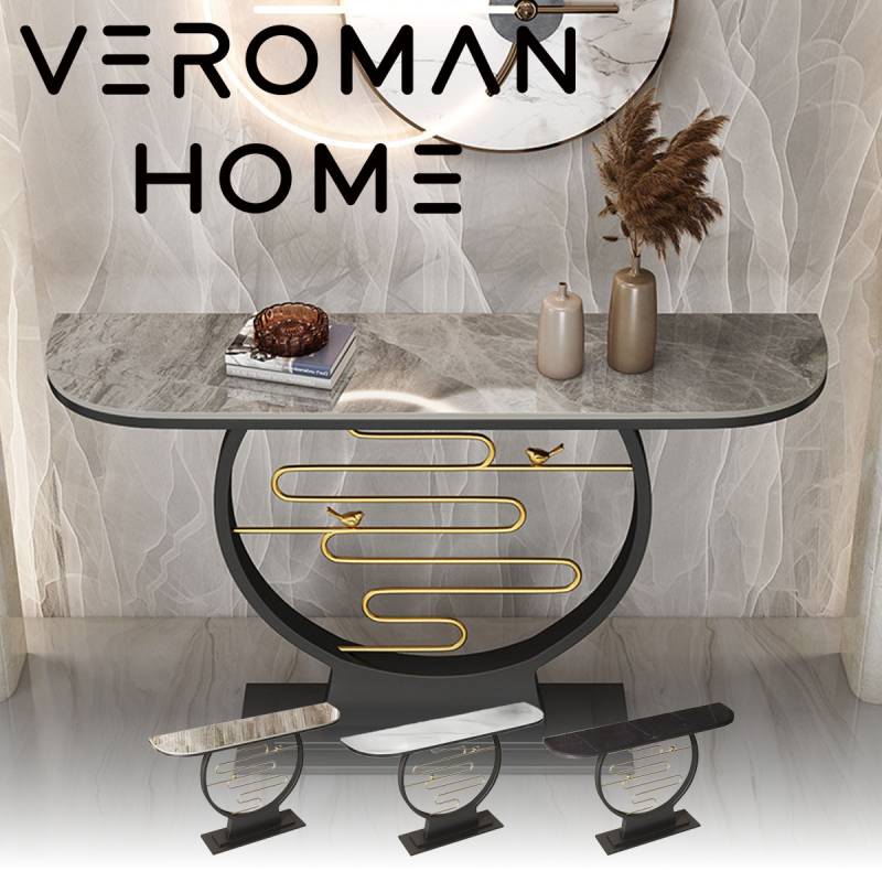 VeroMan モダンデザイン コンソールテーブル 高級感あふれる
