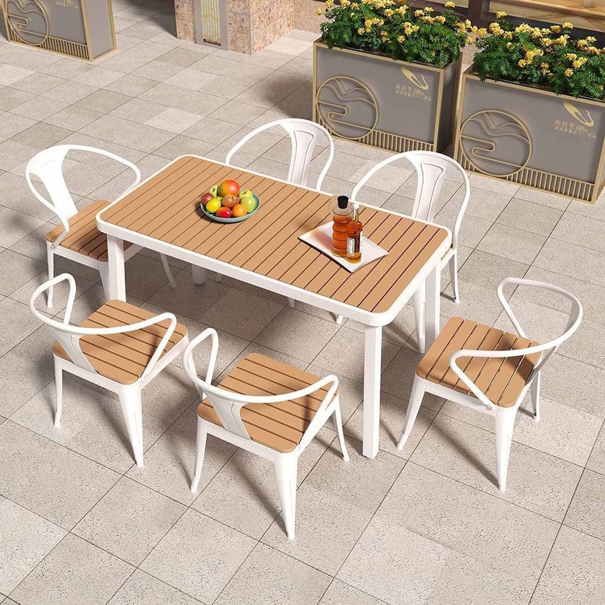 VeroMan 屋外用ダイニングセット カフェテーブルセット レストラン