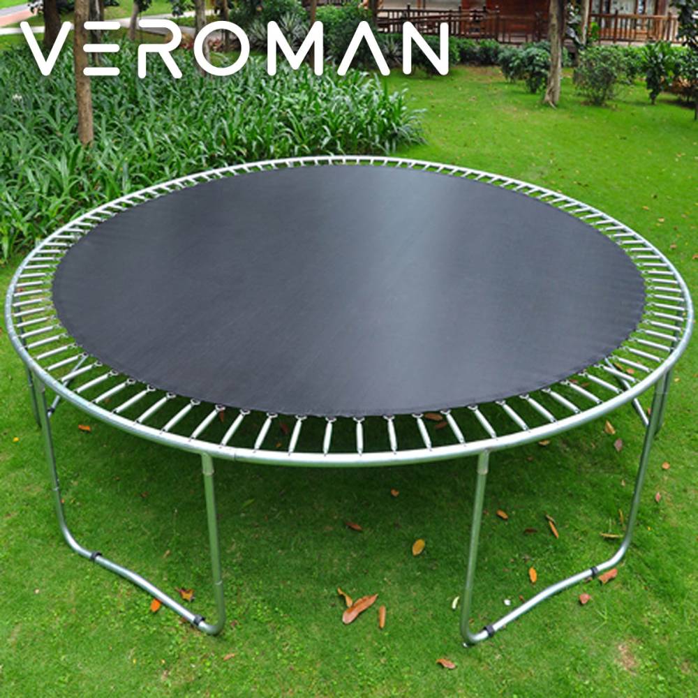 [直径2.5m] VeroMan トランポリン ネット 交換用パーツ ジャンピングマット マット 跳躍面 替え布 円形 PP素材 伸縮性 屋外対応