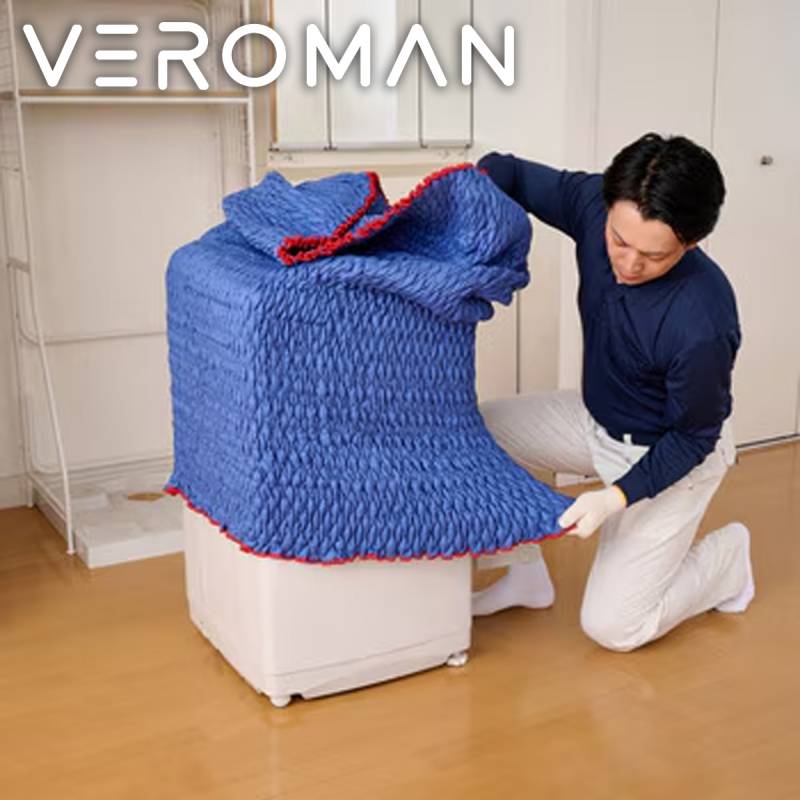 SS] VeroMan 引越し 養生ブランケット 伸縮ゴム口付き しっかり包む 筒