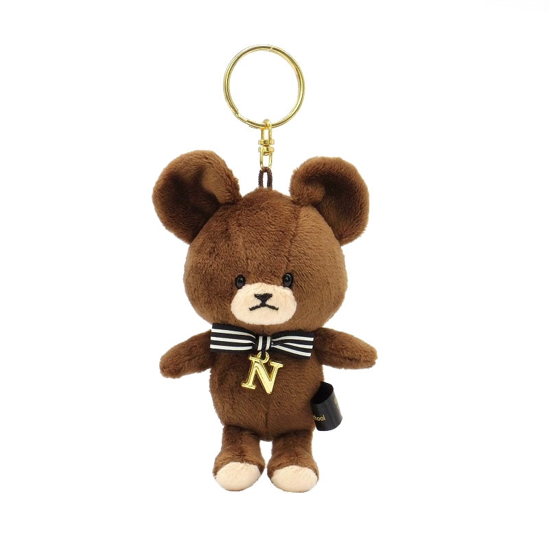 【新春セール20％OFF】くまのがっこう イニシャルマスコット Ｎ【1月20日10時～2月20日16時まで】