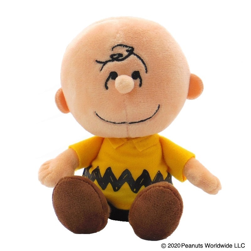 PEANUTS　ソフトビーンドール チャーリー・ブラウン 上目