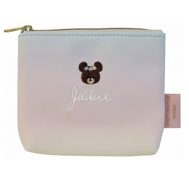 くまのがっこう ティッシュポーチ グラデーション