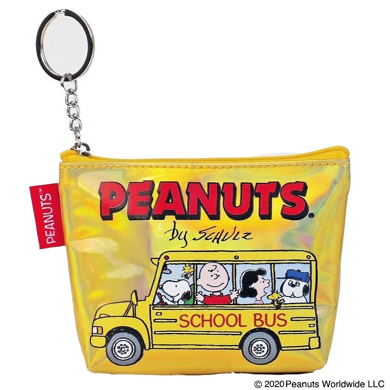 PEANUTS　スヌーピー キラキラポーチキーリング ＹＥ