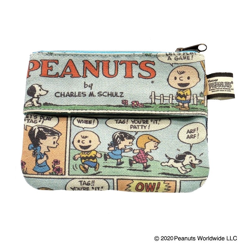 PEANUTS　スヌーピー ５０’ｓコミック ティッシュポーチ