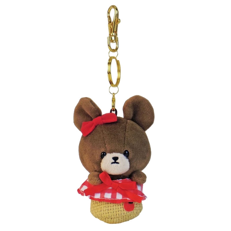 くまのがっこう やわらかマスコット カゴ チェック ＲＤ