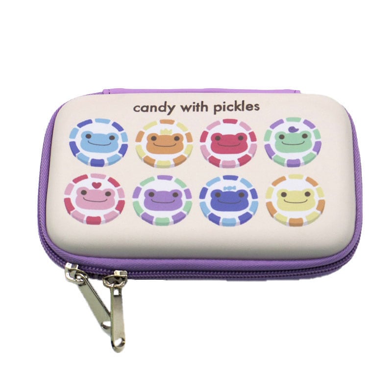 かえるのピクルス ガジェットポーチ にじいろキャンディ [N11]