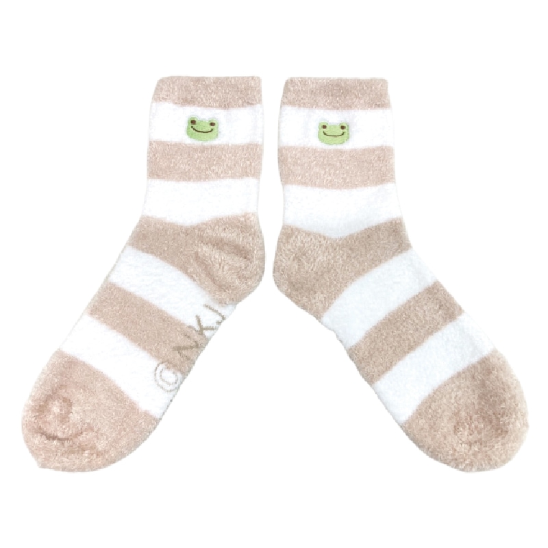 かえるのピクルス ピクルス リラックスホーム もこもこルームソックス BE