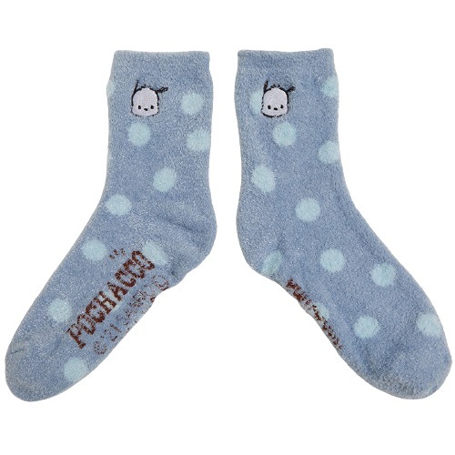 もこもこルームソックス ポチャッコ ドット 価格別 1 1000円 税抜 Nakajima Market