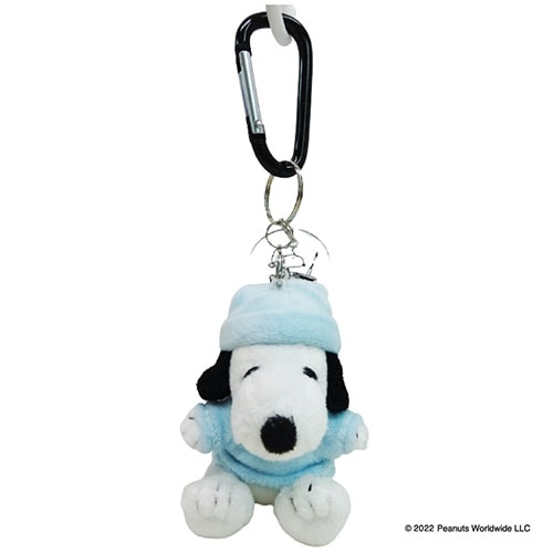 PEANUTS カラビナマスコット スヌーピー パジャマ