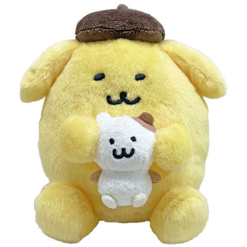 ナガノ サンリオキャラクターズ ペアぬいぐるみ ポムポムプリン キャラクターグッズ サンリオキャラクターズ Nakajima Market