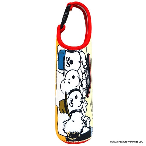 PEANUTS ペットボトルカバー スヌーピー ベッド