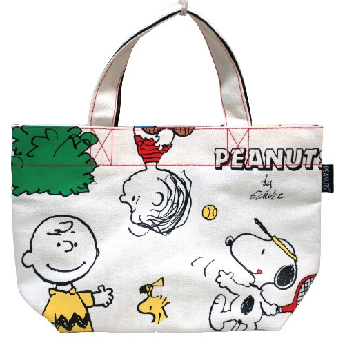 PEANUTS スヌーピー ビッグパターン ミニトート