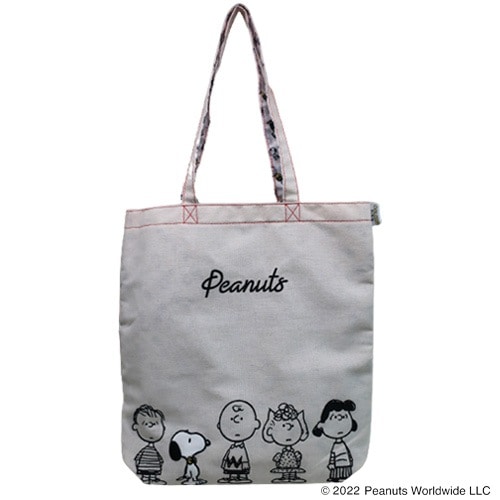 PEANUTS スヌーピー カラーズ スクエアトート